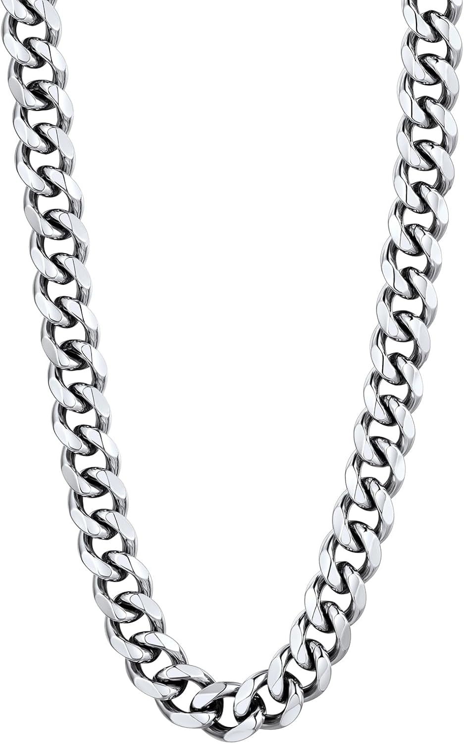 Silver Manly Mania Royal Chain necklace – durable stainless steel men's necklace