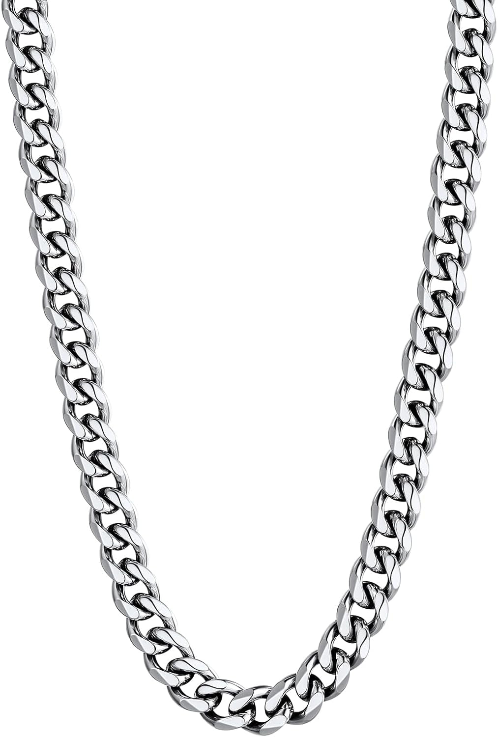 Silver Manly Mania Royal Chain necklace – durable stainless steel men's necklace