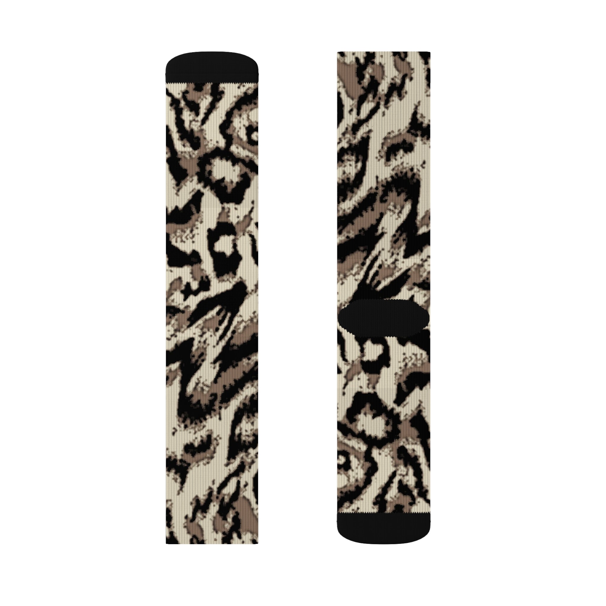 Manly Mania Cheetah Print Socks