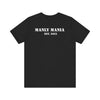 Manly Mania Car Enthusiast Tee in Black – Back View – Men's Graphic T Shirt
