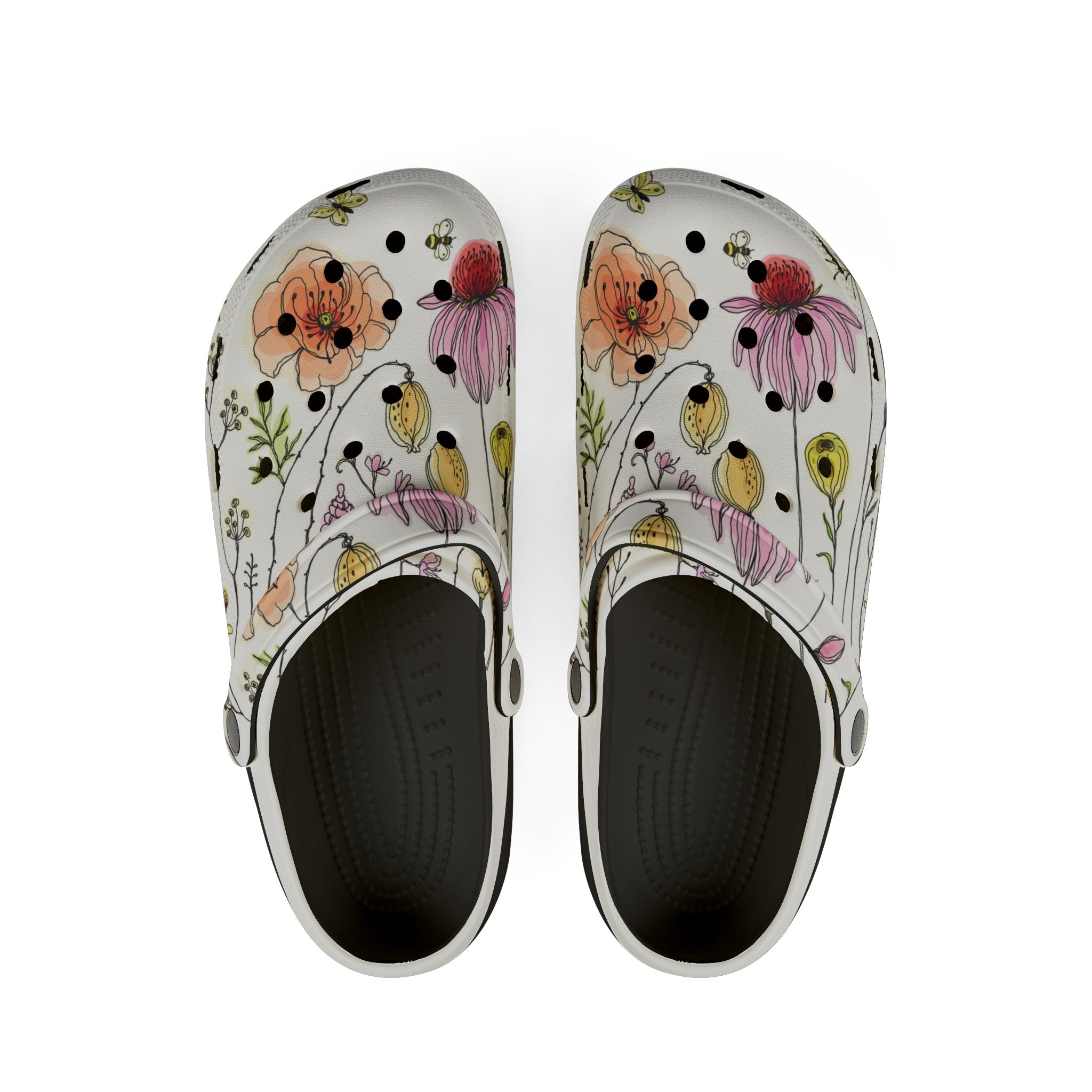 Manly Mania™ Flower Clogs