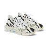 Front angle of Forge Fit white sole performance shoes