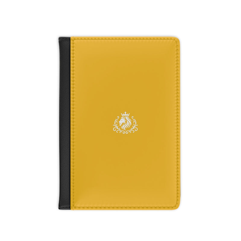 Aurelia Crest Leather Passport Cover Printify