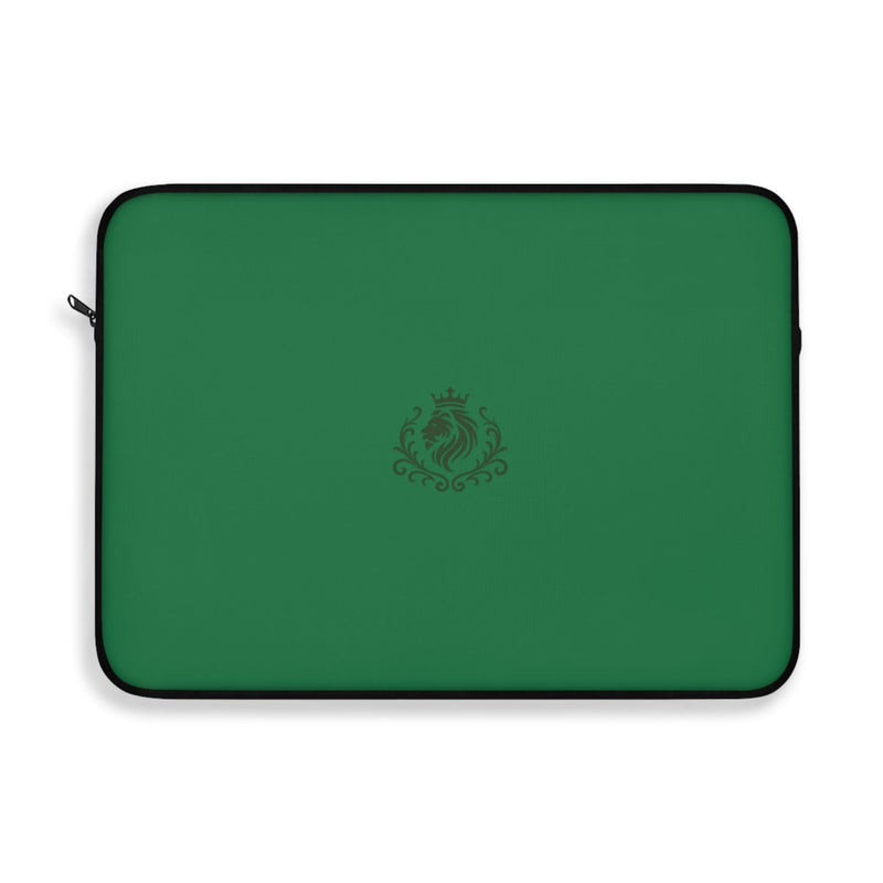 Emerald Crest Laptop Sleeve Printify