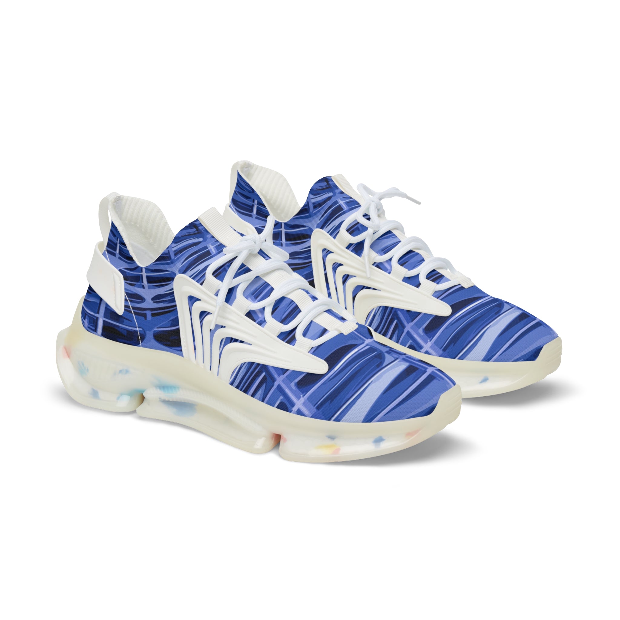 Front view of Urban Titan running shoes with white sole – breathable mesh sneaker