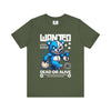 Military Green Dead or Alive Tee Front View – Men's Graphic T-Shirt by Manly Mania
