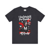 Manly Mania Dark Grey Attitude T-Shirt Front – Premium Men's T Shirt