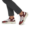 Side profile of Manly Mania Snake Spartan shoes with white sole – breathable lightweight shoes