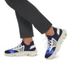 Side view of Manly Mania Prime Valor shoes with white sole – breathable men's shoes