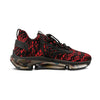 Side view of Manly Mania Snake Spartan shoes with black sole – breathable men's shoes