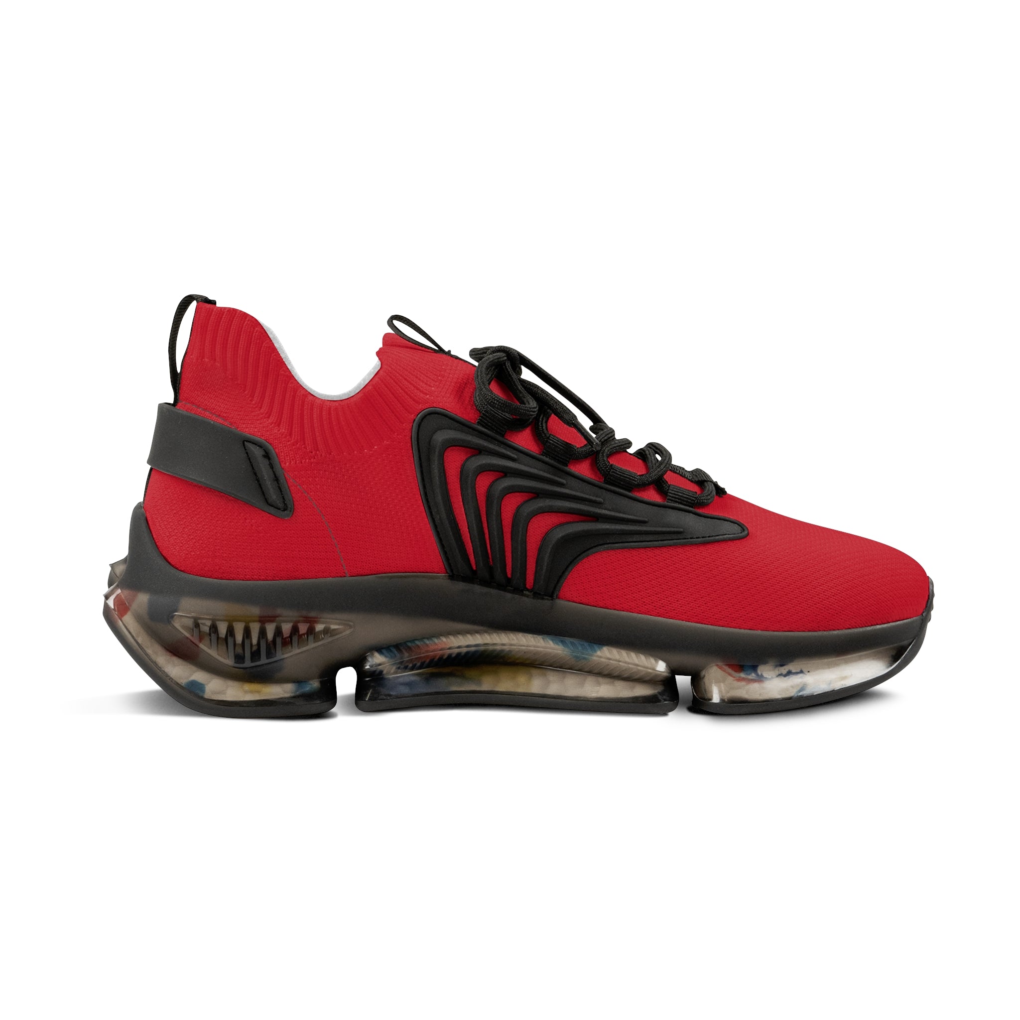 Side profile of Bloody Giant shoes featuring black sole and durable construction