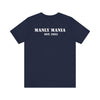 Manly Mania Street Racer T Shirt Navy Blue Color Back View