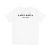 Manly Mania The Despair Tee Red Front View – Men's Graphic T Shirt