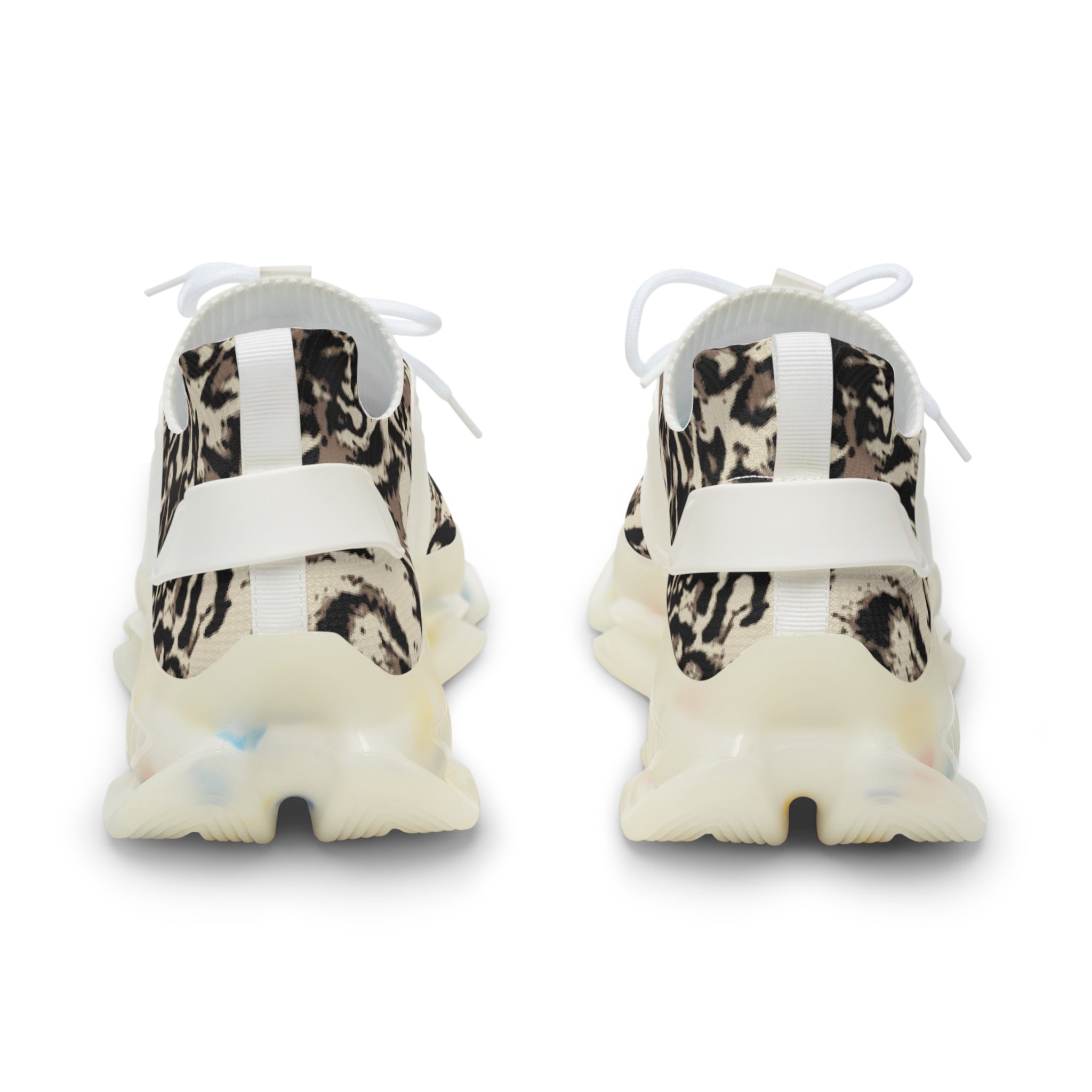 Rear view of white sole Urban Commander shoes – built for movement and durability