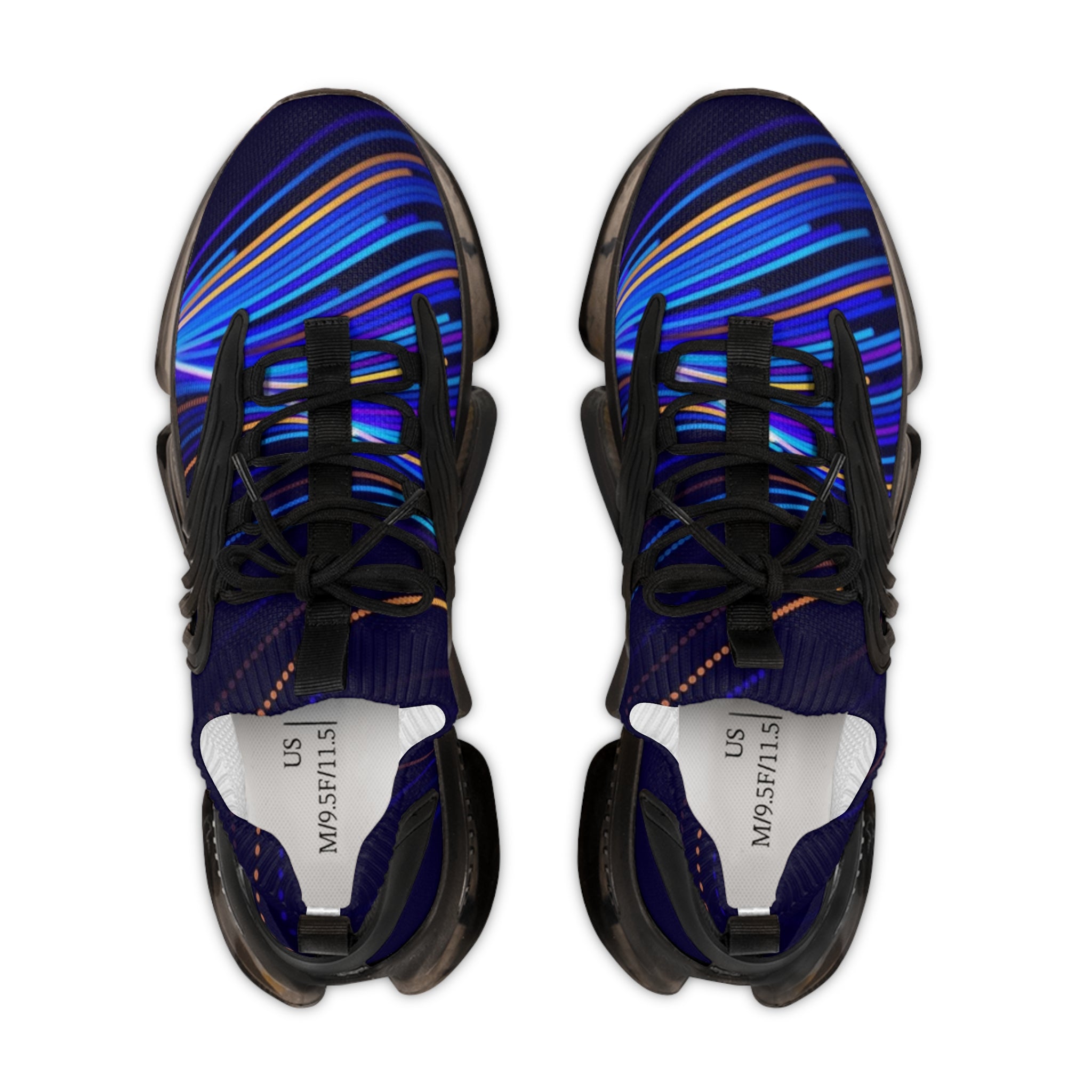 Close-up detail of mesh upper and KPU overlays on black sole Prime Valor shoes