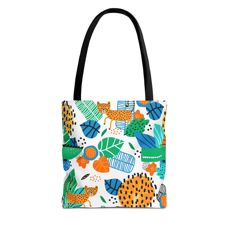 Tropical Leopard Tote Bag Printify