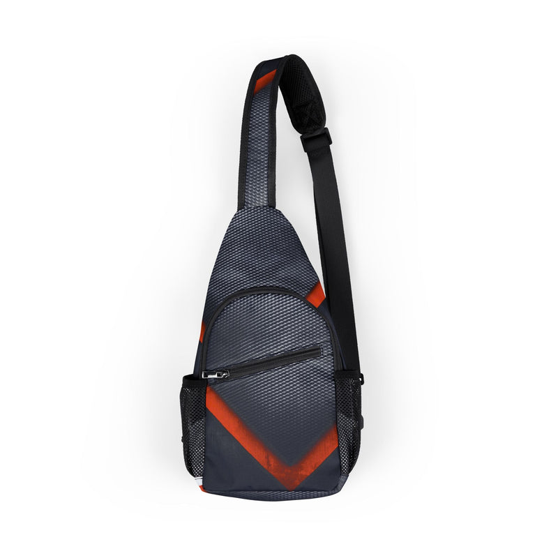 Urban Chevron Chest Crossbody Bag Printify