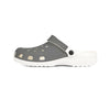 Manly Mania™ Goofy Grey Clogs
