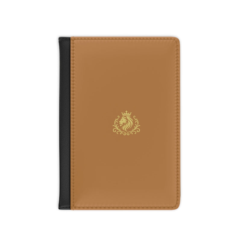 Aureus Crest Leather Passport Cover Printify