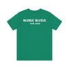  Manly Mania Kelly Green Attitude T-Shirt Back – Stylish T Shirt with Personality