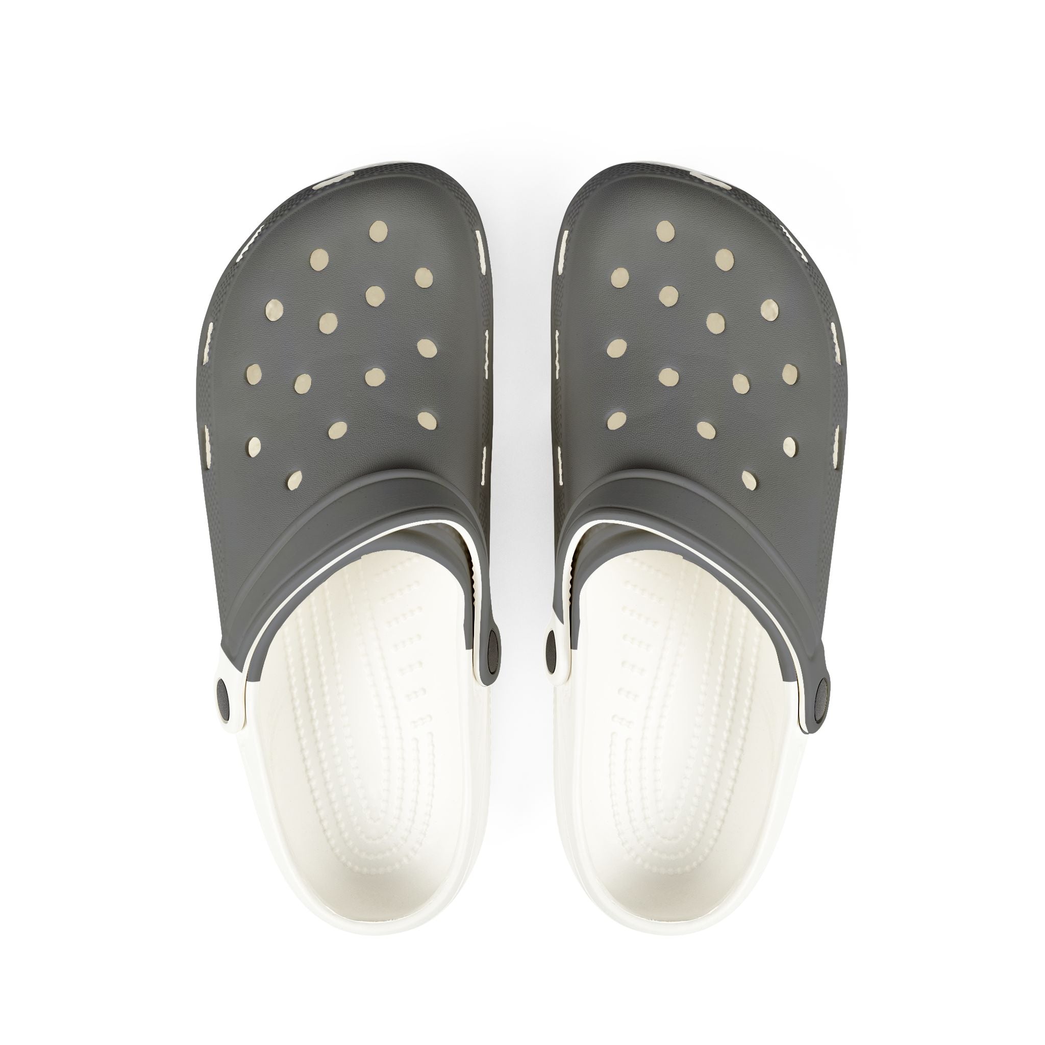 Manly Mania™ Goofy Grey Clogs