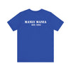 True Royal Dead or Alive Tee Back View – Men's Graphic T-Shirt by Manly Mania