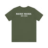 Overthinking Graphic T Shirt – Back View – Military Green