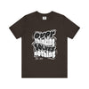 Overthinking Graphic T Shirt – Front View – Brown