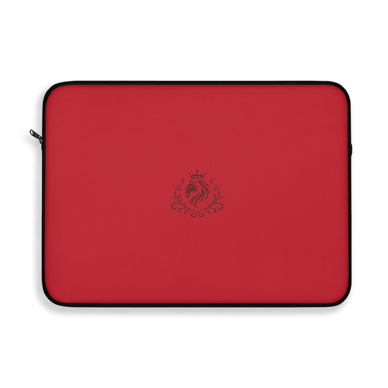 Crimson Crest Laptop Sleeve Printify