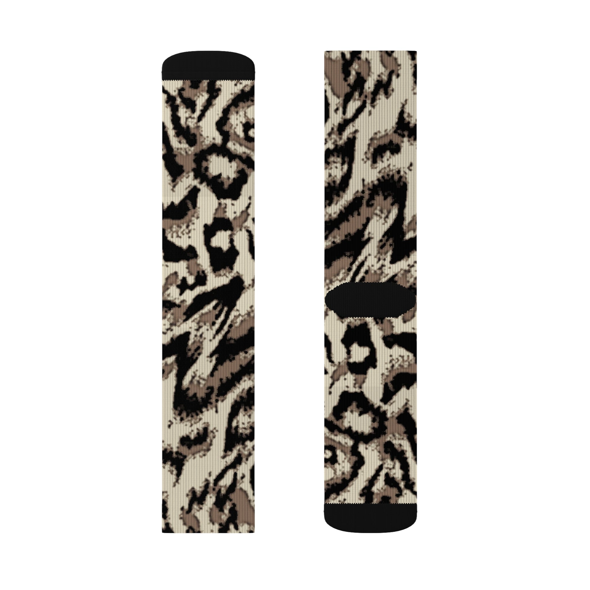 Manly Mania Cheetah Print Socks
