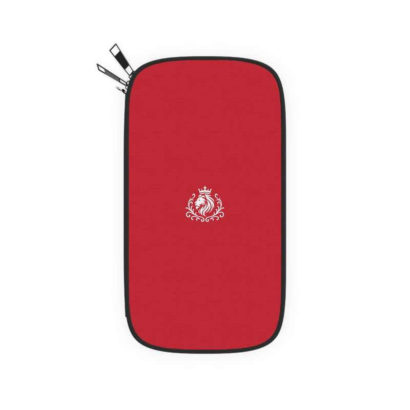 Manly Mania Crimson Crest Passport Wallet Printify