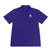 Manly Mania Performance Sport Polo Shirt - Front View in Purple