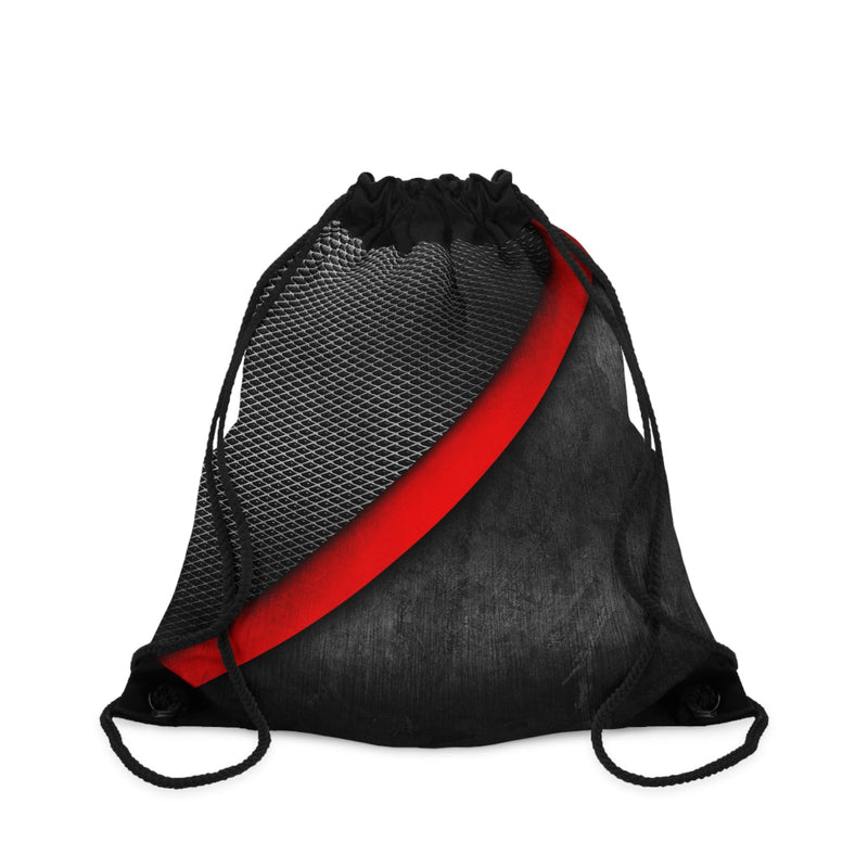 Crimsonis Drawstring — Red Lion Crest Minimal Carry Sack Printify