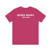 Manly Mania Berry Attitude T-Shirt Back View – Fashionable T Shirt for Men