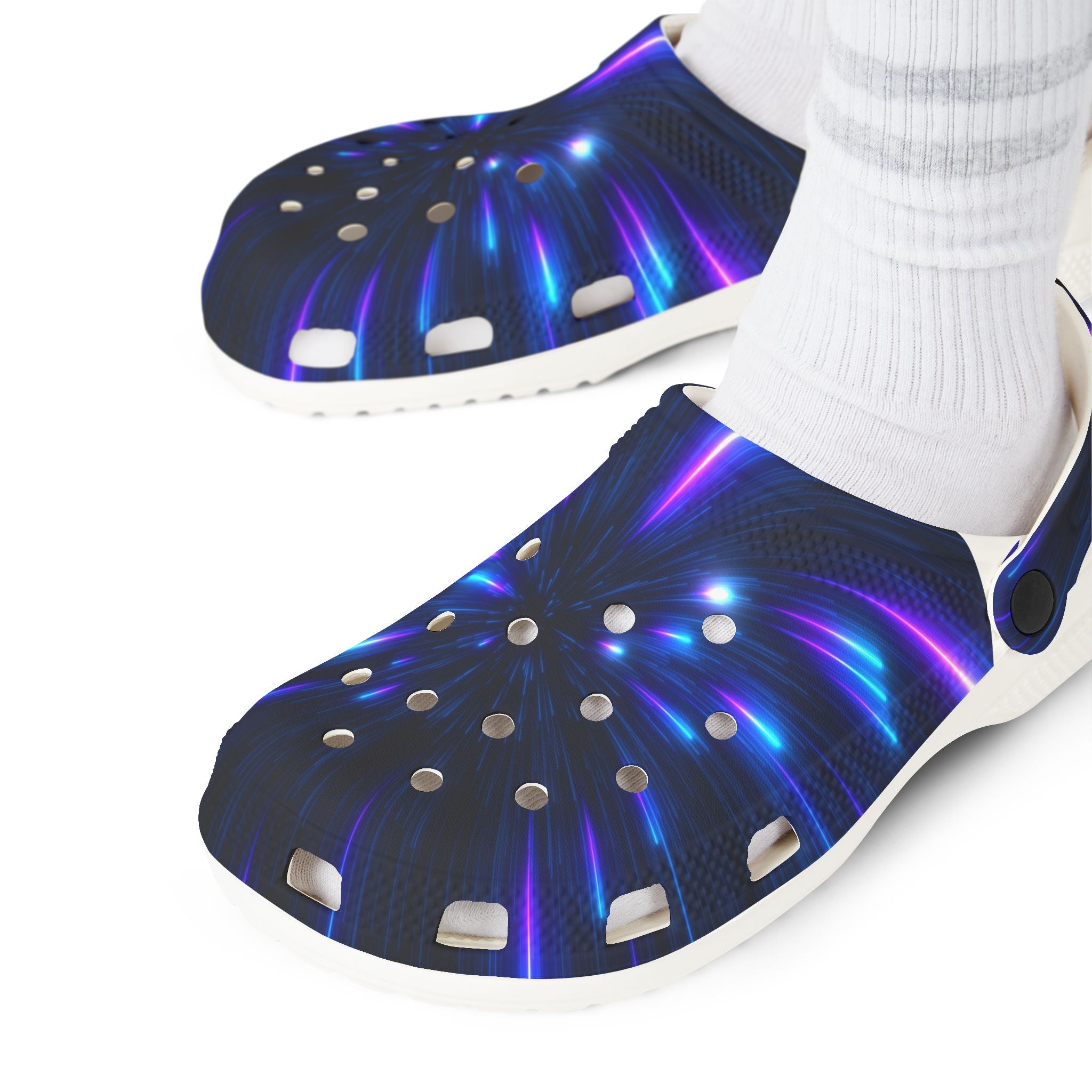 Manly Mania™ Galaxy Clogs