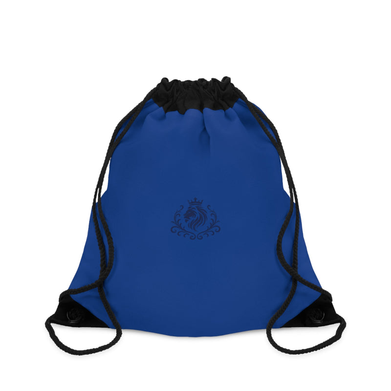 Valorian Drawstring — Sapphire Lion Crest Carry Sack Printify