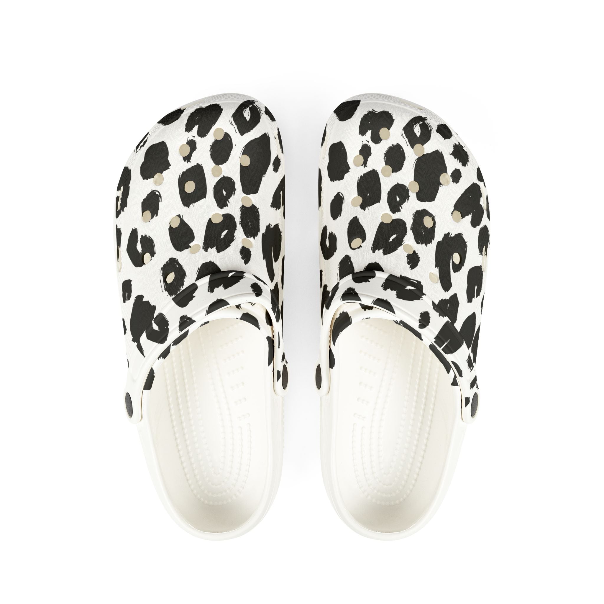 Manly Mania™ Leopard Clogs