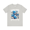 Silver Dead or Alive Tee Front View – Men's Graphic T-Shirt by Manly Mania