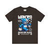 Brown Dead or Alive Tee Front View – Men's Graphic T-Shirt by Manly Mania
