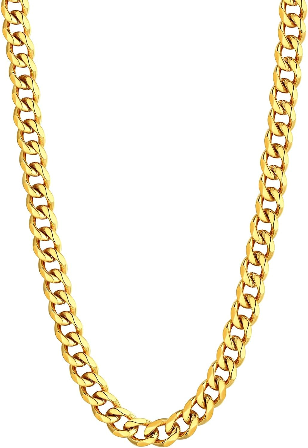 Gold Manly Mania Royal Chain necklace – premium stainless steel men's chain