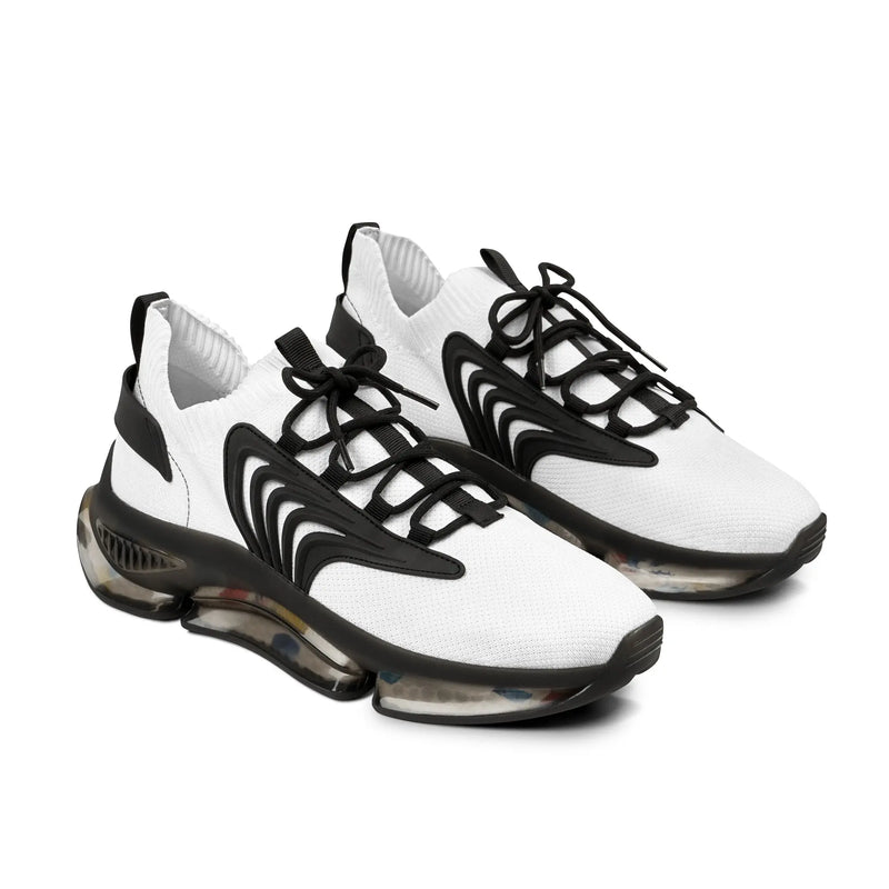 Front view of Velocity Vest shoes with black sole – breathable mesh and modern design