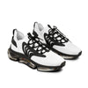 Front view of Velocity Vest shoes with black sole – breathable mesh and modern design