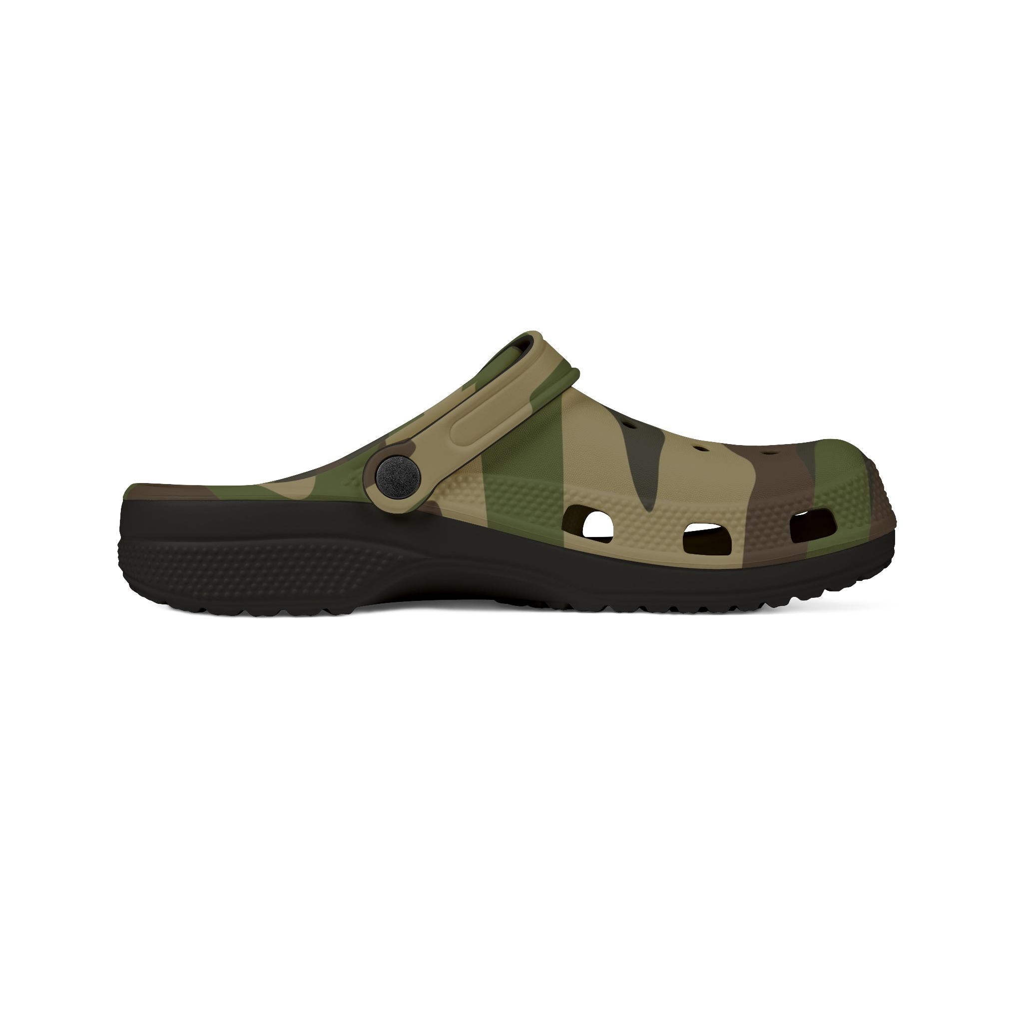 Manly Mania Camo Clogs
