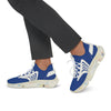 Side profile of Volt Step shoes with white sole and lightweight mesh upper