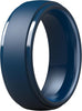  silicone mens ring with dual finish from Titan Flex Collection

