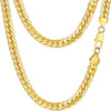 Gold Manly Mania Royal Chain necklace – premium stainless steel men's chain