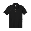  Front view of Blacktop men's performance polo shirt