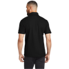 Back view of Blacktop men's performance polo shirt