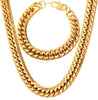 Gold Manly Mania Royal Chain necklace – premium stainless steel men's chain