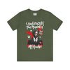 Manly Mania Military Green Attitude T-Shirt Front – Tactical Style Men's T Shirt